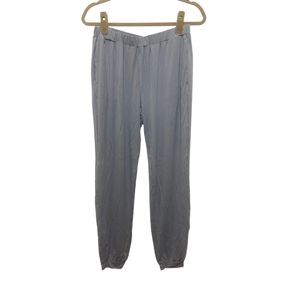 WeWoreWhat Powder Blue Modal Low Rise Joggers Lounge Casual Pants M NWT
